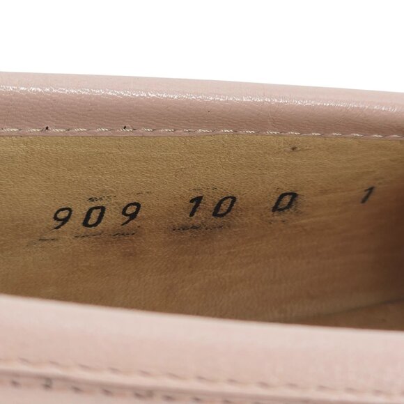 Vintage Pink Exotic Caiman Michele Loisi Italy Mens size 10D Dress Loafers Shoes - Picture 4 of 11